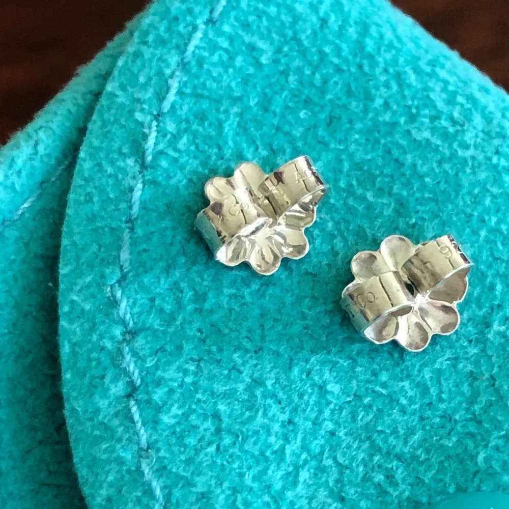 10mm Tiffany & Co. Hardware Bead Earrings / Retired - FINAL PRICE - Picture 5 of 9